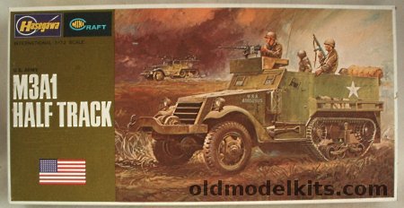 Hasegawa 1/72 M3A1 Half Track, 706 plastic model kit